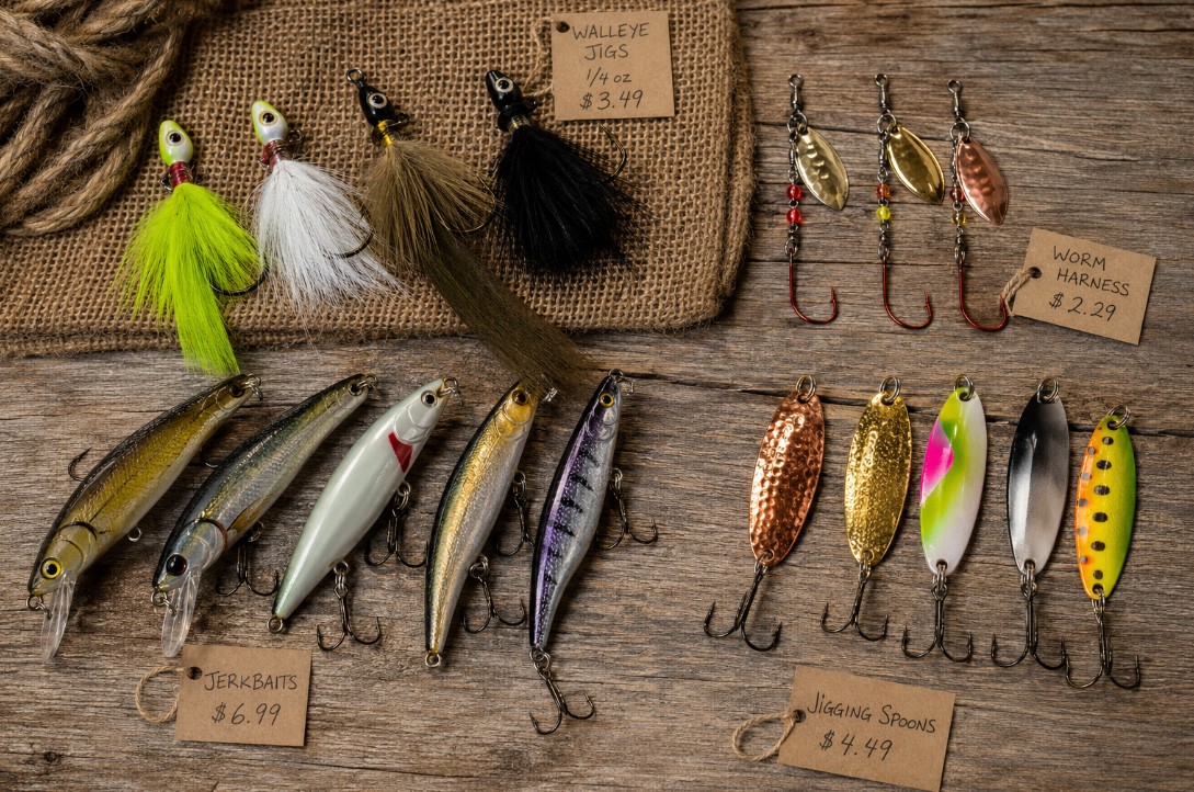Regional favourite jigs and lures for Bay of Quinte fishing